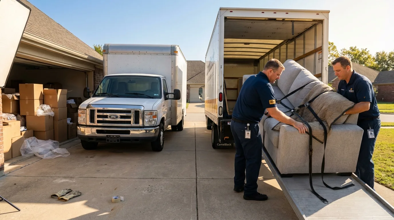 DIY truck vs professional crew comparison in Balch Springs